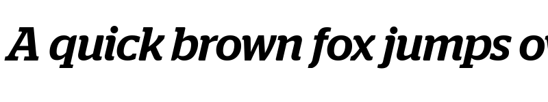 Preview of Stag Medium Italic font