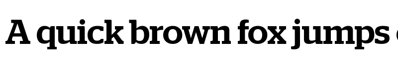 Preview of Stag Medium font