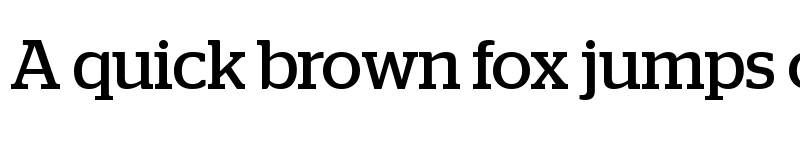 Preview of Stag Regular font