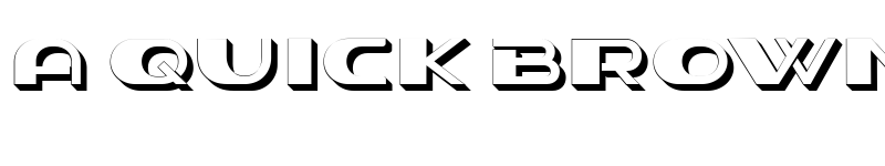 Preview of Stage Hollow Regular font