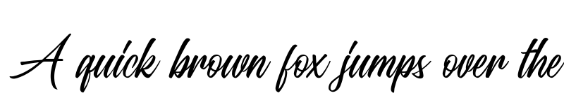 Preview of Standberg Regular font