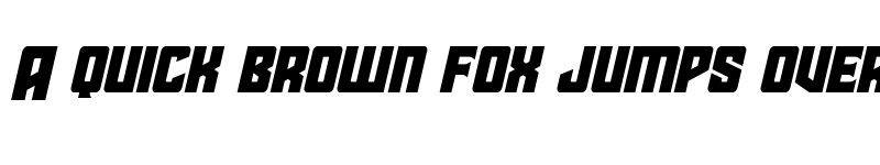 Preview of Star Guard Drop-Case Italic Italic font