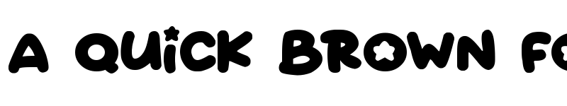 Preview of Starborn Regular font