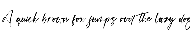 Preview of Starlighers Regular font