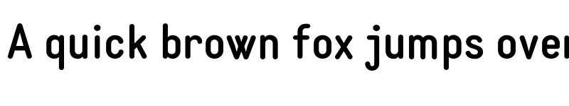 Preview of Static Bold Bold font