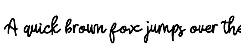 Preview of Stay Beauty inside Regular font