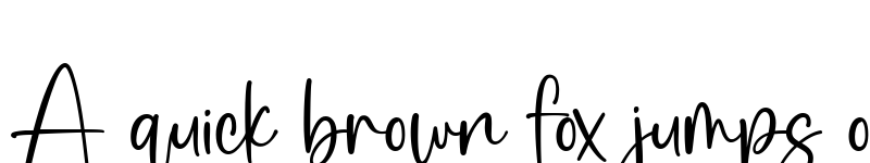 Preview of stay winter Regular font