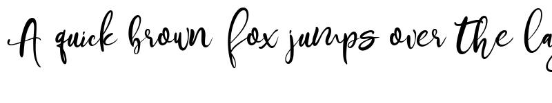 Preview of Staycatoin Regular font