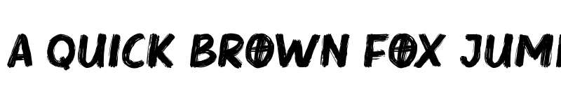 Preview of Steak Rough Regular font