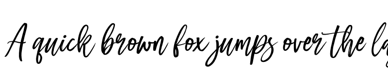 Preview of Steamy Miracles personal use Regular font