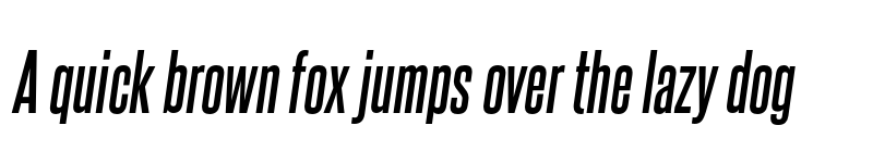 Preview of Steelfish Bold Italic font