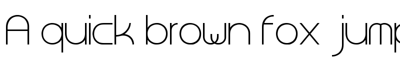 Preview of Steiner Regular font