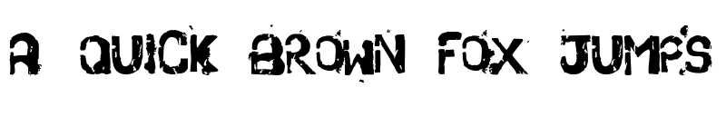 Preview of stencil pra vender c?co Regular font