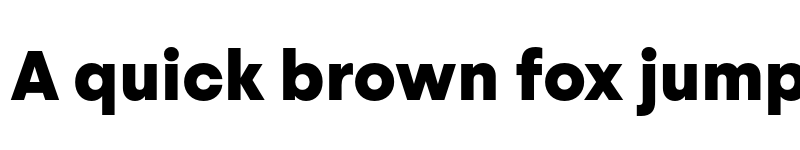 Preview of Steradian TRIAL Black font