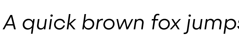 Preview of Steradian TRIAL Light Italic font