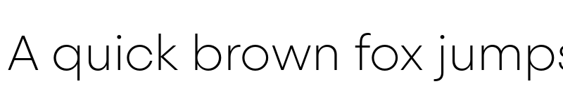Preview of Steradian TRIAL UltraLight font