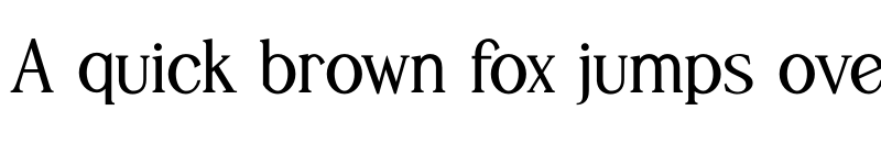 Preview of STERLA Regular font