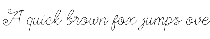 Preview of Stevilla Script font