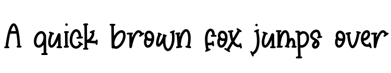 Preview of Sticky Candy Regular font