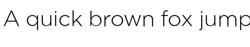 Preview of Stiepa Sans Regular font