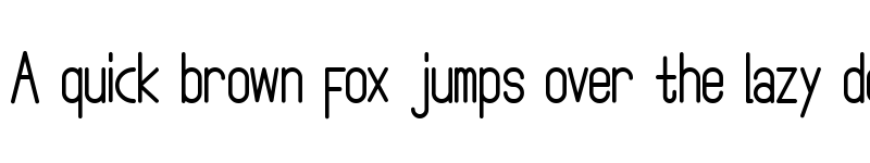 Preview of Stikco Regular font