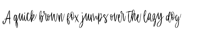 Preview of Stillovers Regular font