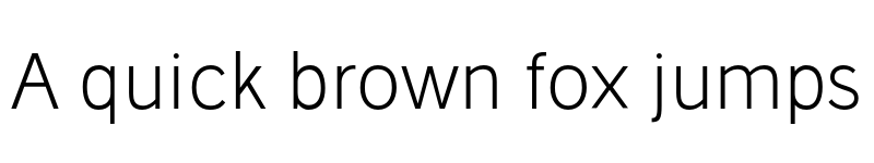 Preview of Stilu Light font