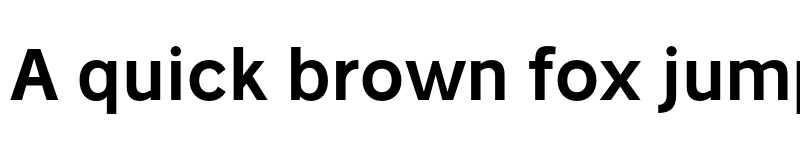 Preview of Stilu SemiBold font