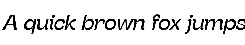 Preview of Stinger Fit Trial Italic font