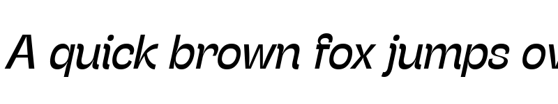 Preview of Stinger Trial Italic font