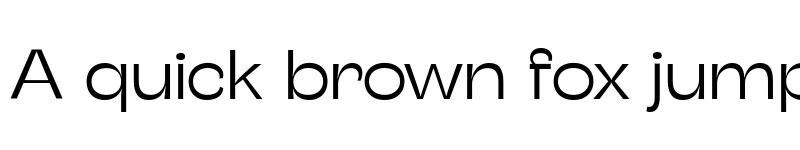 Preview of Stinger Wide Trial Light font