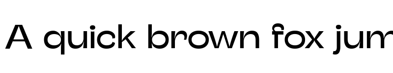 Preview of Stinger Wide Trial Regular font