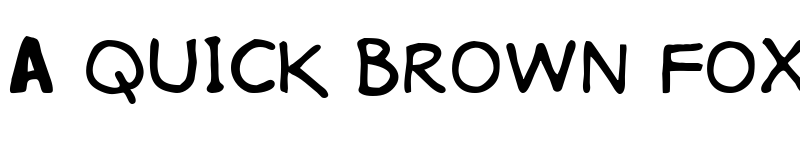 Preview of Stinky Kitty Regular font