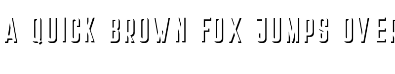 Preview of Stockport Shadow Shadow font