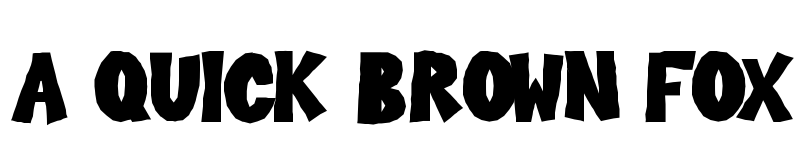 Preview of Stone Age Regular font