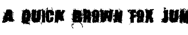 Preview of Stone Cold Regular font