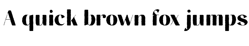 Preview of stone orgonite roughen Regular font