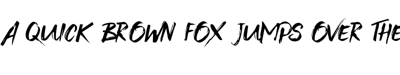 Preview of Stonecrusher Regular font