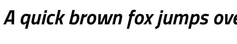 Preview of Storia Sans Bold Italic font