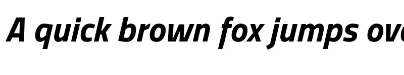 Preview of Storia Sans ExtraBold Italic font