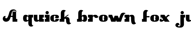 Preview of Stout Boots Regular font