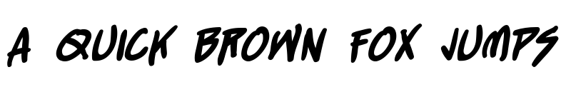 Preview of StraightJacket BB Bold font