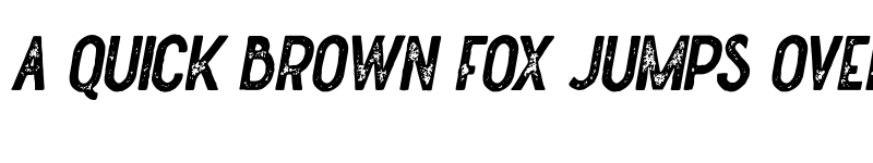 Preview of Straightler Oblique Press font