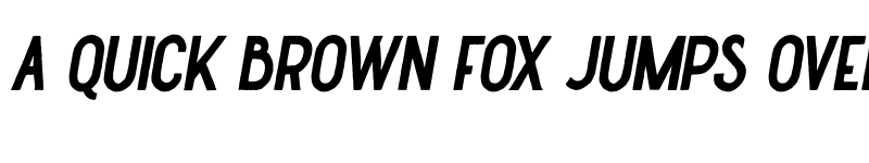 Preview of Straightler Oblique font