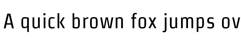 Preview of Strait Regular font