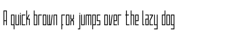 Preview of Strak Demo Regular font