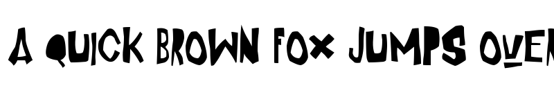 Preview of Strange Clowns Regular font