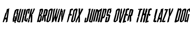 Preview of Stranger Danger Italic Italic font