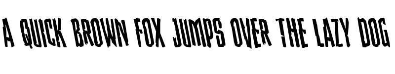 Preview of Stranger Danger Leftalic Italic font