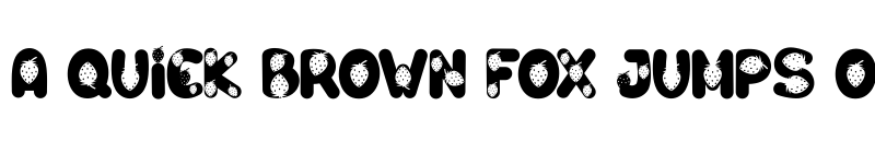 Preview of Strawberry Regular font